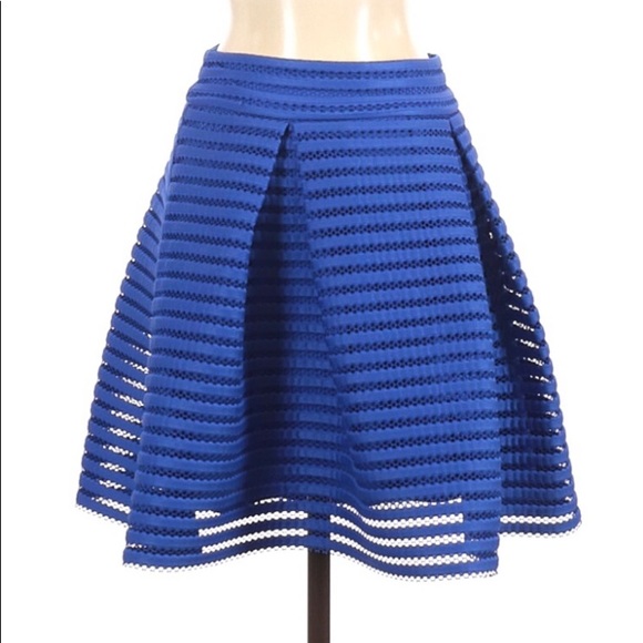 Express Dresses & Skirts - Bright blue full skirt